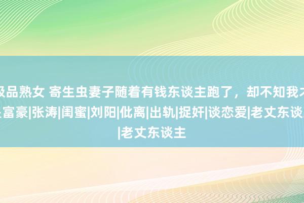 极品熟女 寄生虫妻子随着有钱东谈主跑了，却不知我才是富豪|张涛|闺蜜|刘阳|仳离|出轨|捉奸|谈恋爱|老丈东谈主